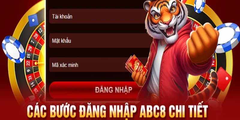 3 bước hướng dẫn đăng nhập ABC8 cho người mới